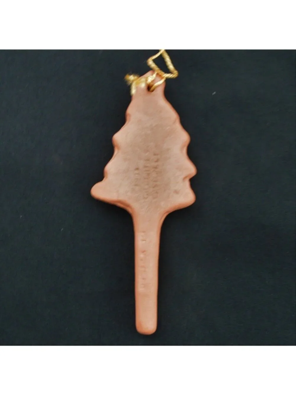 Christmas Tree Dipstick Essential Oil Diffuser Handmade Terracotta Aromatherapy